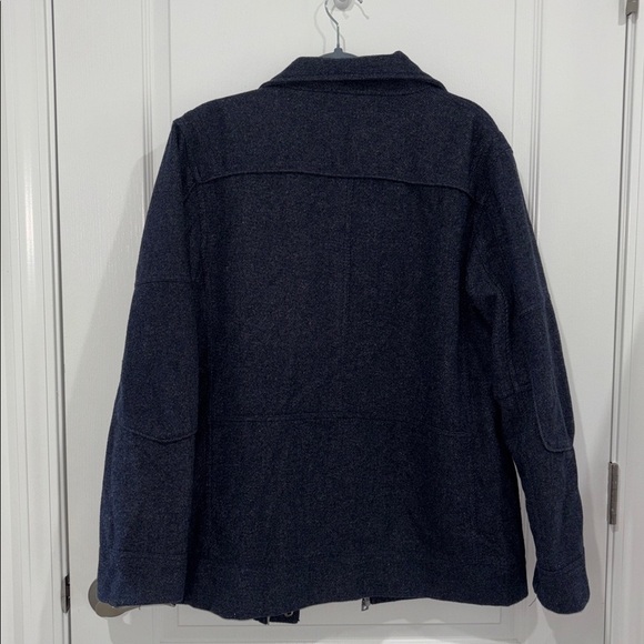 Buckle exclusive Darren navy wool jacket size medium - Picture 9 of 9